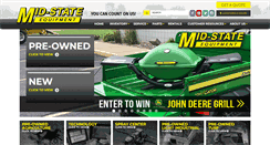 Desktop Screenshot of midstateequipment.com